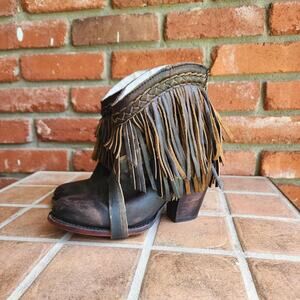 Freebird womens tonto fringed boots